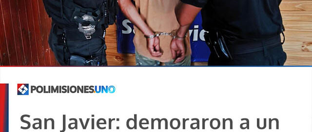 San Javier: demoraron a un conductor alcoholizado que intentó huir en el acceso al Cerro Monje