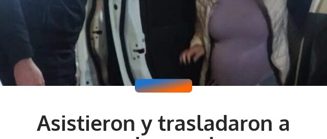 Asistieron y trasladaron a una embarazada con contracciones desde Florentino Ameghino al Hospital SAMIC de Oberá